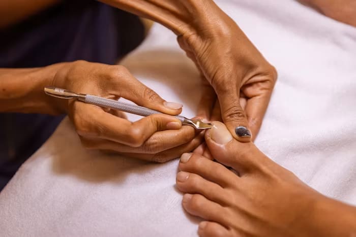 Russian E-File Dry Manicure